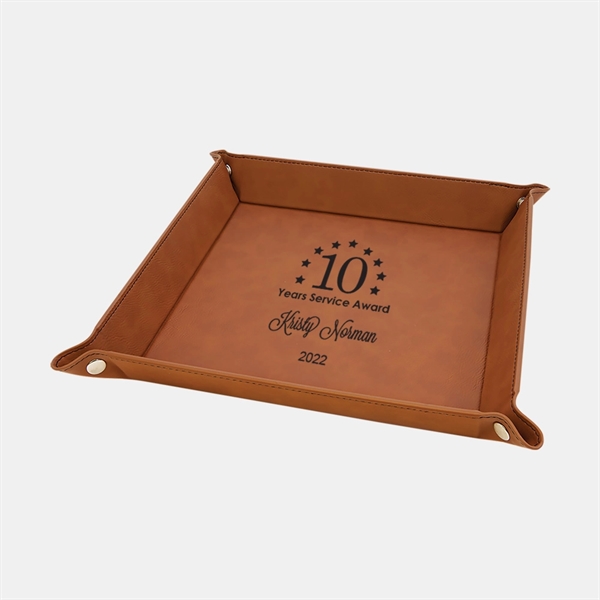 This Leatherette Snap Up Tray with Silver Snaps is the perfect... from ASI 47791 Best Deal Awards