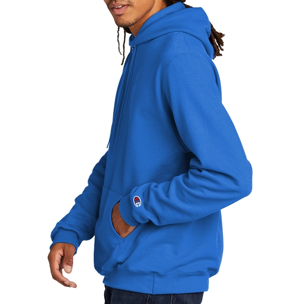Champion double dry eco pullover hooded sweatshirt made of a 9... from ASI 61125 Hit Promotional Products / Hit®