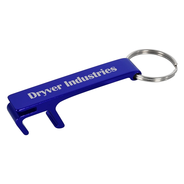 2.25" Knox metal bottle opener keychain with cellphone stand.... from ASI 61125 Hit Promotional Products / Hit®