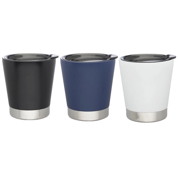 Double wall vacuum insulated stainless steel tumbler with lid, 12 oz.... from ASI 37218 Athena Promo (tm)