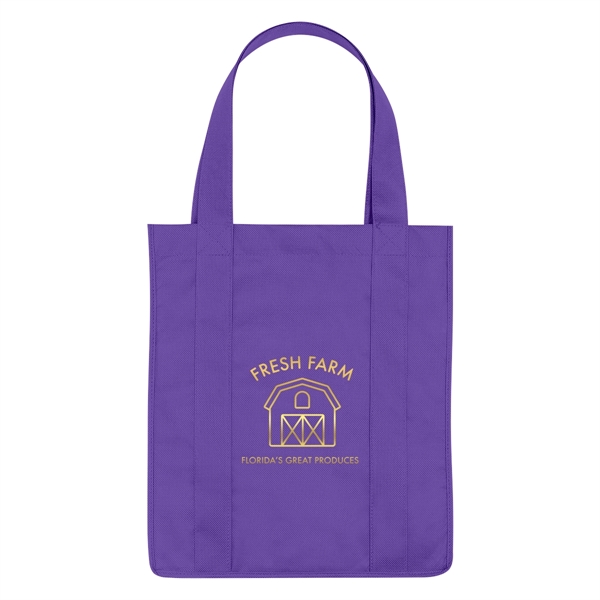Non-Woven Shopper Tote Bag.  Made of 80 Gram Non-Woven, Coated... from ASI 61125 Hit Promotional Products / Hit®