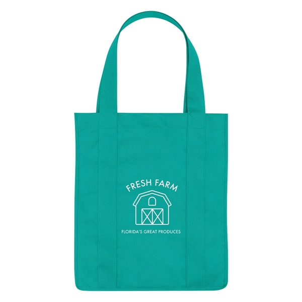 Non-Woven Shopper Tote Bag.  Made of 80 Gram Non-Woven, Coated... from ASI 61125 Hit Promotional Products / Hit®