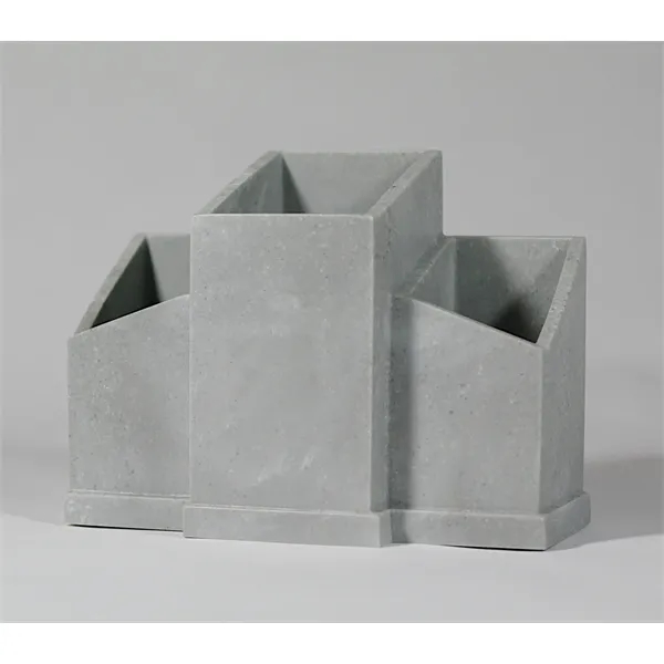 Three hole desk caddy, 5.75" L x 2.75" W x 4.375"... from ASI 89860 StoneyCreek / StoneyCreek®