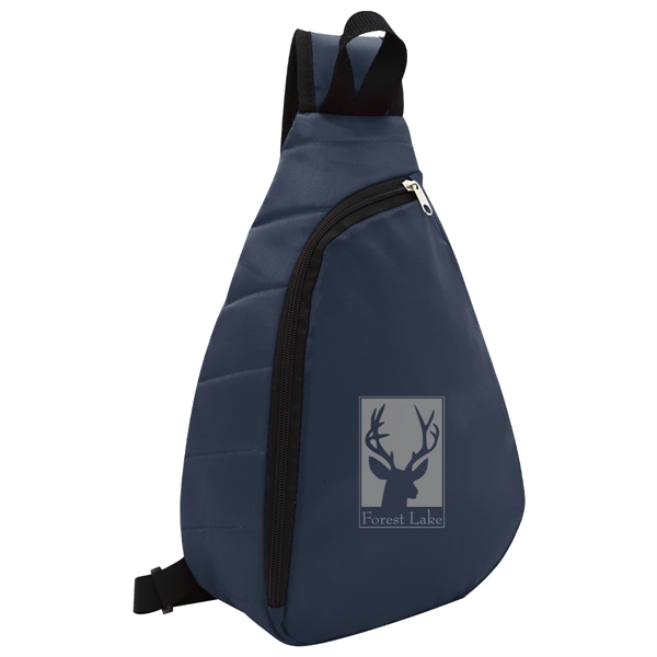 Puffy sling backpack for storing essential items as you go about... from ASI 61125 Hit Promotional Products / Hit®