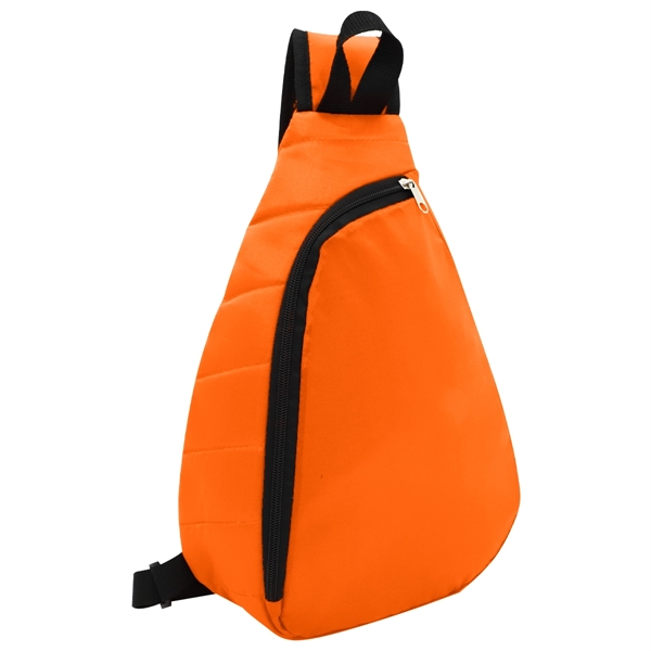 Puffy sling backpack for storing essential items as you go about... from ASI 61125 Hit Promotional Products / Hit®