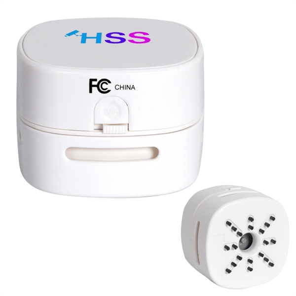 Desktop vacuum cleaner that's perfect for use on flat surfaces and... from ASI 61125 Hit Promotional Products / Hit®