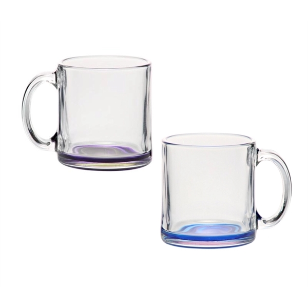 13 oz. Clear Glass Mug plus 1 color silkscreen imprint on... from ASI 37218 Athena Promo (tm)