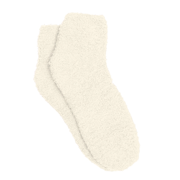 Fuzzy socks made for a layer of warmth and comfort on... from ASI 61125 Hit Promotional Products / Hit®