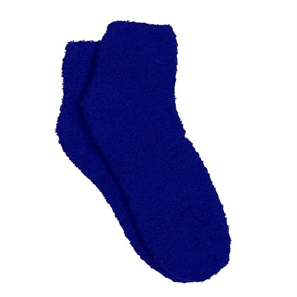 Fuzzy socks made for a layer of warmth and comfort on... from ASI 61125 Hit Promotional Products / Hit®