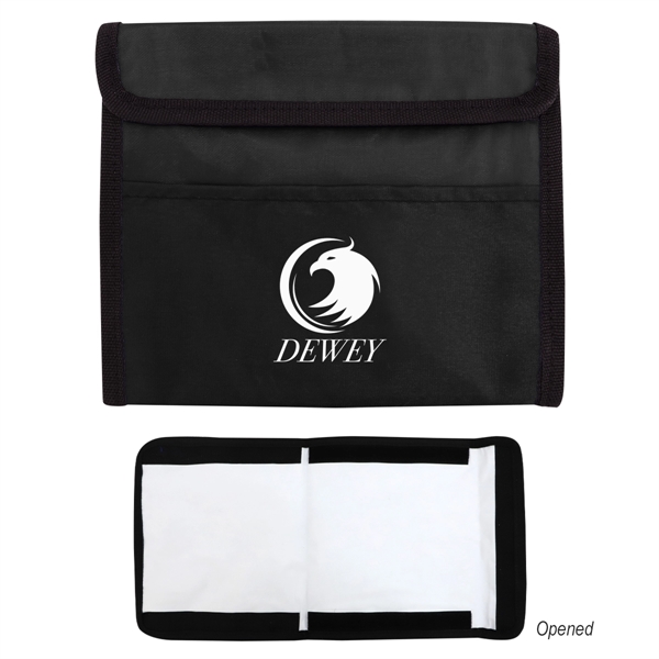 7" x 11" 210 Denier polyester Pack & Snack storage bag... from ASI 61125 Hit Promotional Products / Hit®