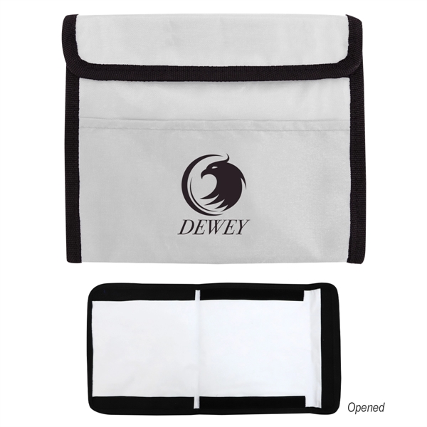 7" x 11" 210 Denier polyester Pack & Snack storage bag... from ASI 61125 Hit Promotional Products / Hit®