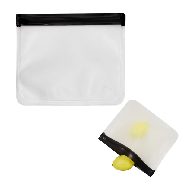 Reusable zip top storage bag for keeping food fresh while refrigerated.... from ASI 61125 Hit Promotional Products / Hit®