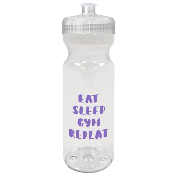 28 oz. Poly-Clear™ fitness bottle for taking a delicious drink wherever... from ASI 61125 Hit Promotional Products / Hit®