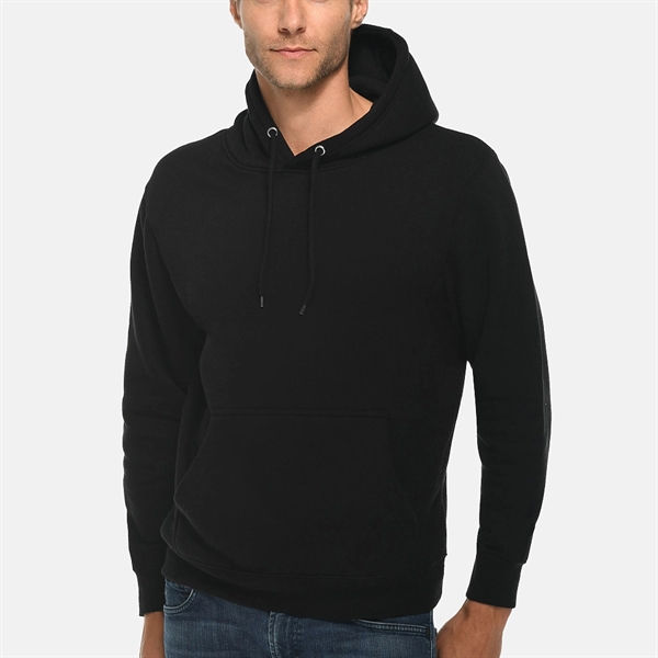 Pullover hooded sweatshirt with a unisex design, three-panel hood, drawcord, kangaroo... from ASI 61125 Hit Promotional Products