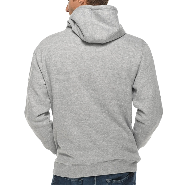 Pullover hooded sweatshirt with a unisex design, three-panel hood, drawcord, kangaroo... from ASI 61125 Hit Promotional Products