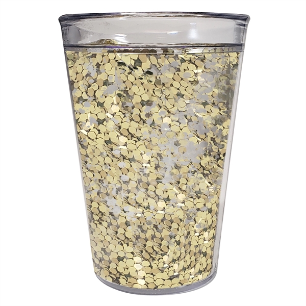 15 oz. Shimmer glitter tumbler for taking a delicious drink wherever... from ASI 61125 Hit Promotional Products / Hit®