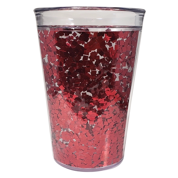 15 oz. Shimmer glitter tumbler for taking a delicious drink wherever... from ASI 61125 Hit Promotional Products / Hit®