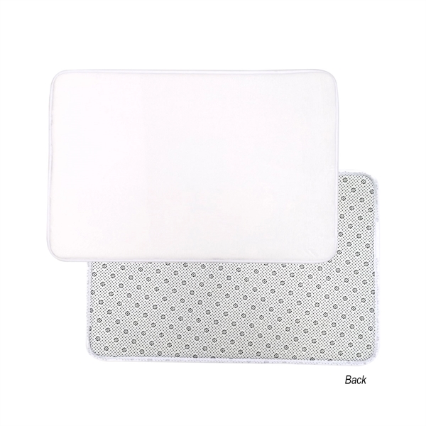 Small entryway floor mat made of flannel with non-skid PVC backing.... from ASI 61125 Hit Promotional Products / Hit®