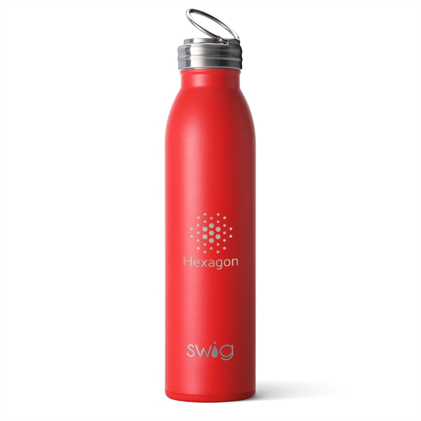 20 ounce copper-plated stainless steel Swig Life™ bottle with wide mouth... from ASI 61125 Hit Promotional Products / Hit®