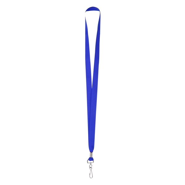 36" lanyard made of polyester with metal crimp and J-hook attachment.... from ASI 61125 Hit Promotional Products / Hit®