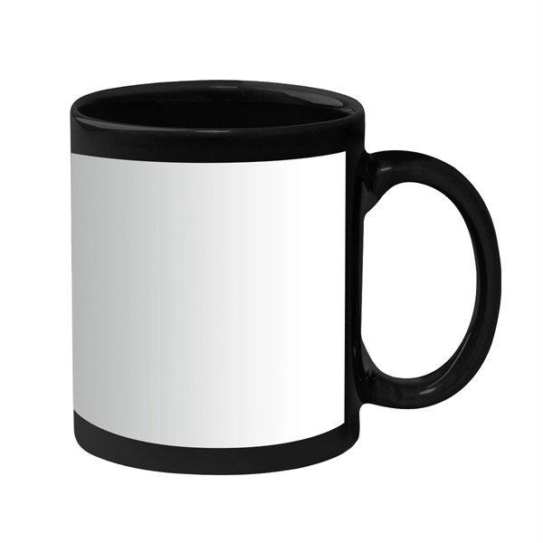 Avery 11 ounce ceramic mug with ear-shaped handle and full color... from ASI 61125 Hit Promotional Products / Hit®