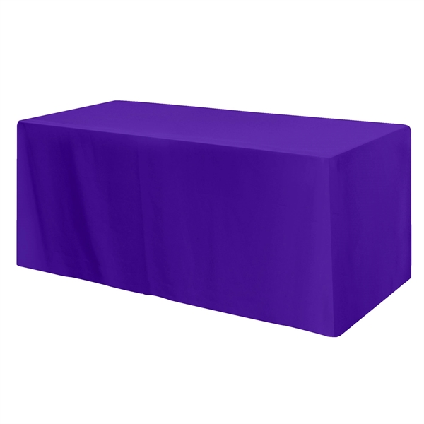 4-sided table cover with a tight fit that fits standard 6'... from ASI 61125 Hit Promotional Products / Hit®