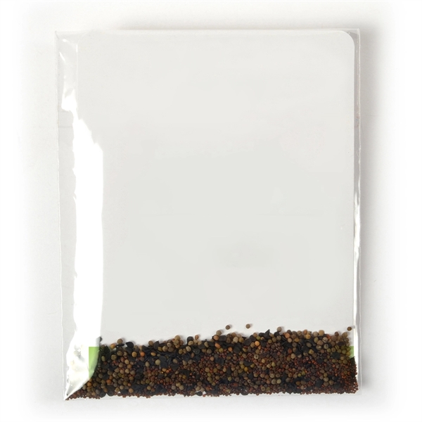 Wildflower seed pack with annual and perennial wildflower seeds and a... from ASI 61125 Hit Promotional Products / Hit®