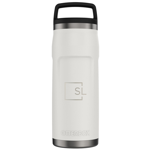 11.5" powder-coated stainless steel copper-lined 36-ounce Otterbox® tumbler with spill-resistant screw... from ASI 61125 Hit Promotional Products / Hit®