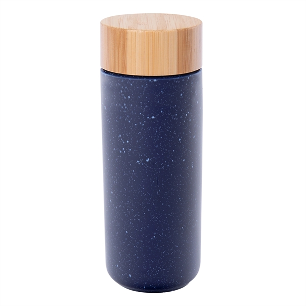 10 oz. speckled tumbler with wide mouth opening, double wall insulation... from ASI 61125 Hit Promotional Products / Hit®