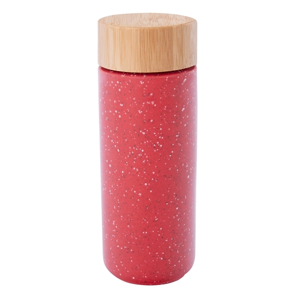 10 oz. speckled tumbler with wide mouth opening, double wall insulation... from ASI 61125 Hit Promotional Products / Hit®
