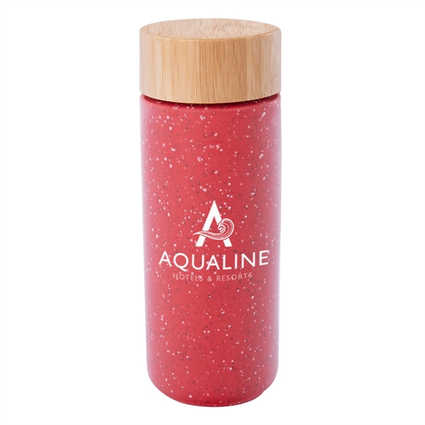 10 oz. speckled tumbler with wide mouth opening, double wall insulation... from ASI 61125 Hit Promotional Products / Hit®
