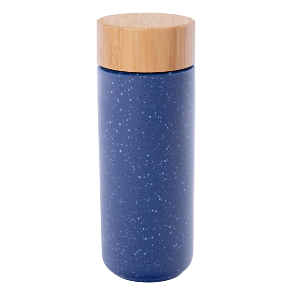 10 oz. speckled tumbler with wide mouth opening, double wall insulation... from ASI 61125 Hit Promotional Products / Hit®