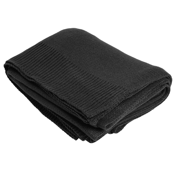 100% acrylic throw blanket in assorted colors.... from ASI 61125 Hit Promotional Products / Hit®