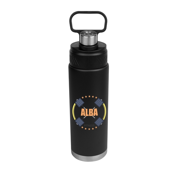 11" double wall stainless steel Leighton 24-ounce bottle with wide mouth,... from ASI 61125 Hit Promotional Products / Hit®