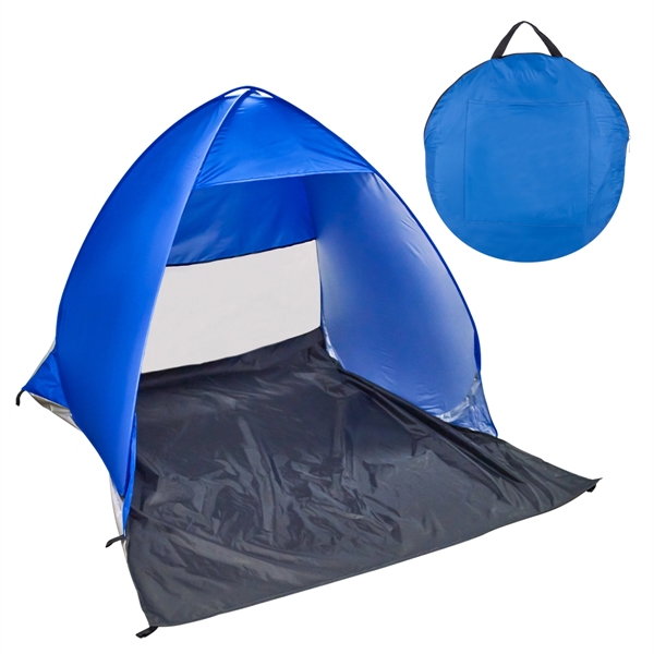 64" x 39" x 59" 190T polyester pop up tent; fits... from ASI 61125 Hit Promotional Products / Hit®