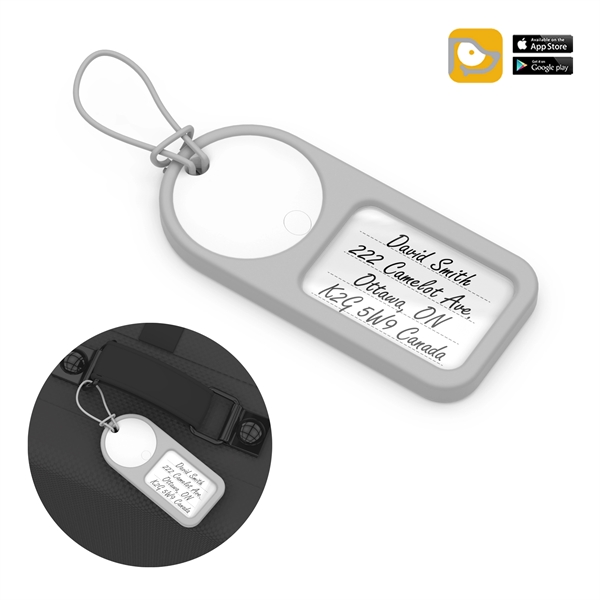 SportScout two-way tracking system luggage tag for iOS and Android devices.... from ASI 61125 Hit Promotional Products / Hit®