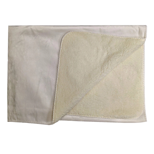 60" x 80" polyester Sherpa style plush blanket.... from ASI 61125 Hit Promotional Products / Hit®