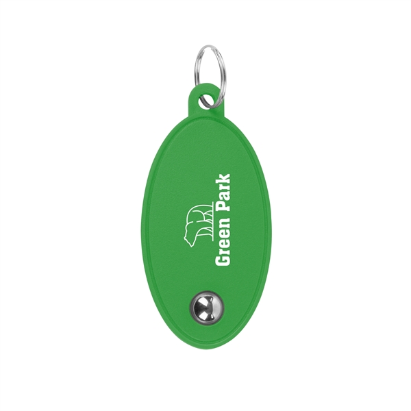 Fidget kychain in assorted colors with double sided rolling ball and... from ASI 61125 Hit Promotional Products / Hit®