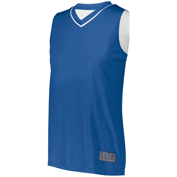 Ladies Reversible Two-Color Jersey. 100% polyester wicking knit.... from ASI 37461 Augusta Sportswear / Augusta Sportswear, Inc. d/b/a Momentec Brands