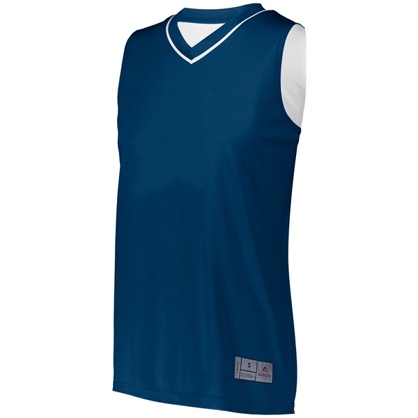 Ladies Reversible Two-Color Jersey. 100% polyester wicking knit.... from ASI 37461 Augusta Sportswear / Augusta Sportswear, Inc. d/b/a Momentec Brands