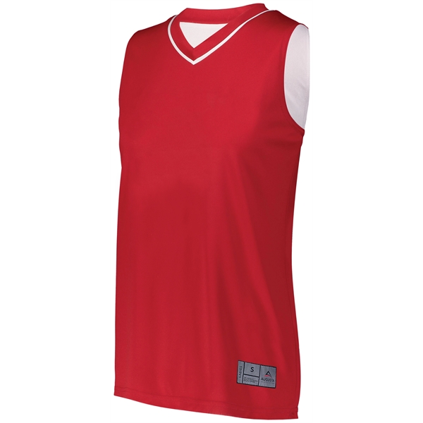 Ladies Reversible Two-Color Jersey. 100% polyester wicking knit.... from ASI 37461 Augusta Sportswear / Augusta Sportswear, Inc. d/b/a Momentec Brands