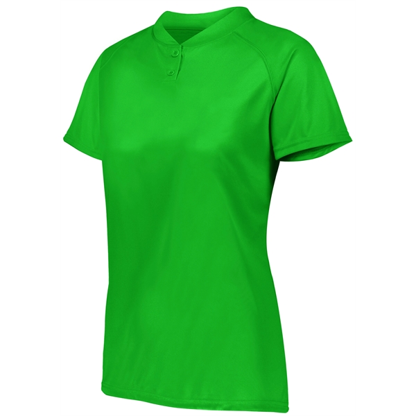 This Softball Jersey features 100% polyester wicking knit with color secure®... from ASI 37461 Augusta Sportswear / Augusta Sportswear, Inc. d/b/a Momentec Brands