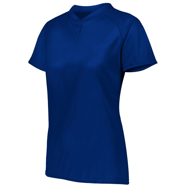 This Softball Jersey features 100% polyester wicking knit with color secure®... from ASI 37461 Augusta Sportswear / Augusta Sportswear, Inc. d/b/a Momentec Brands