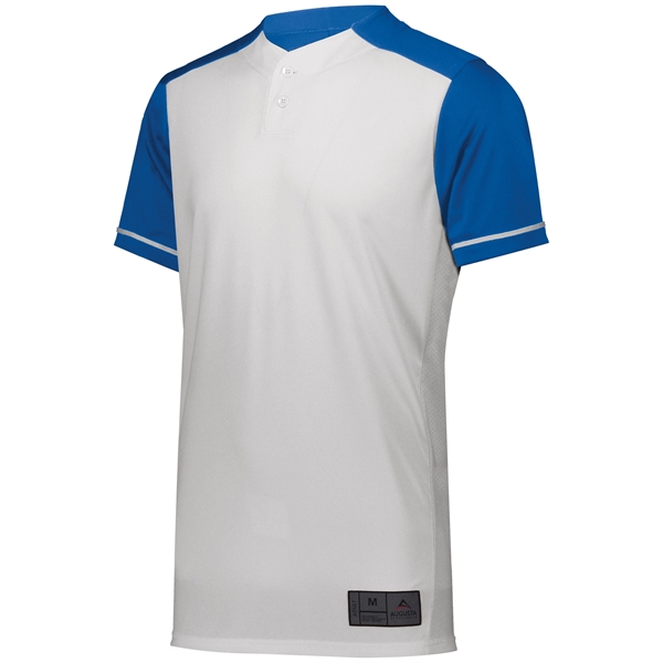 Finish off the opposition in the Closer Jersey. This budget-friendly baseball... from ASI 37461 Augusta Sportswear