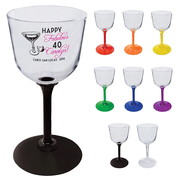 7 oz. Plastic Wine Glass. PICK-A-BOWL & PICK-A-STEM SERIES!  8... from ASI 61952 Howw Mfg Co Inc / Howw USA