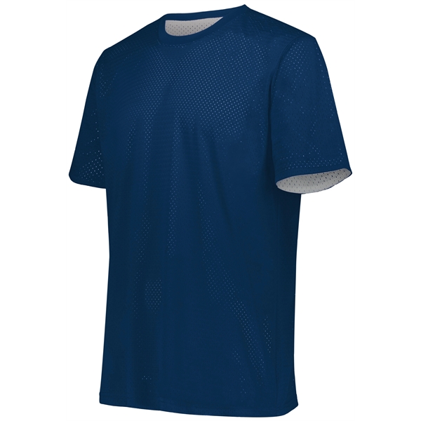 Dominate the field in the Youth Short Sleeve Mesh Reversible Jersey.... from ASI 37461 Augusta Sportswear