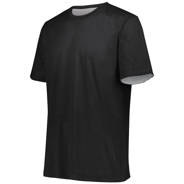 Dominate the field in the Youth Short Sleeve Mesh Reversible Jersey.... from ASI 37461 Augusta Sportswear
