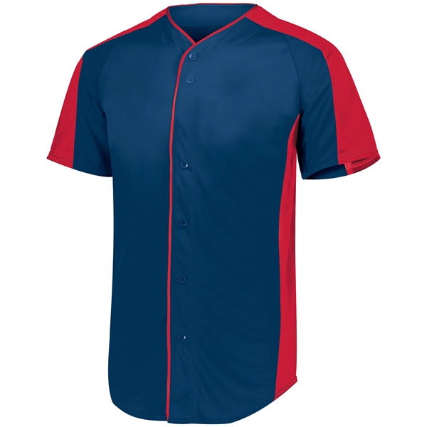 Full-Button Baseball Jersey.... from ASI 37461 Augusta Sportswear