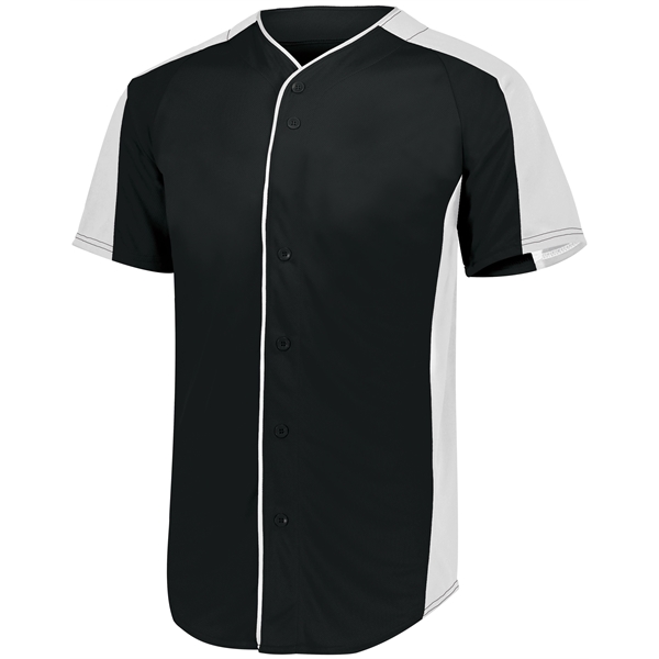 Full-Button Baseball Jersey.... from ASI 37461 Augusta Sportswear