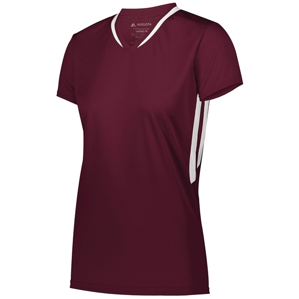Make an impact in the Ladies Full Force Short Sleeve Jersey.... from ASI 37461 Augusta Sportswear